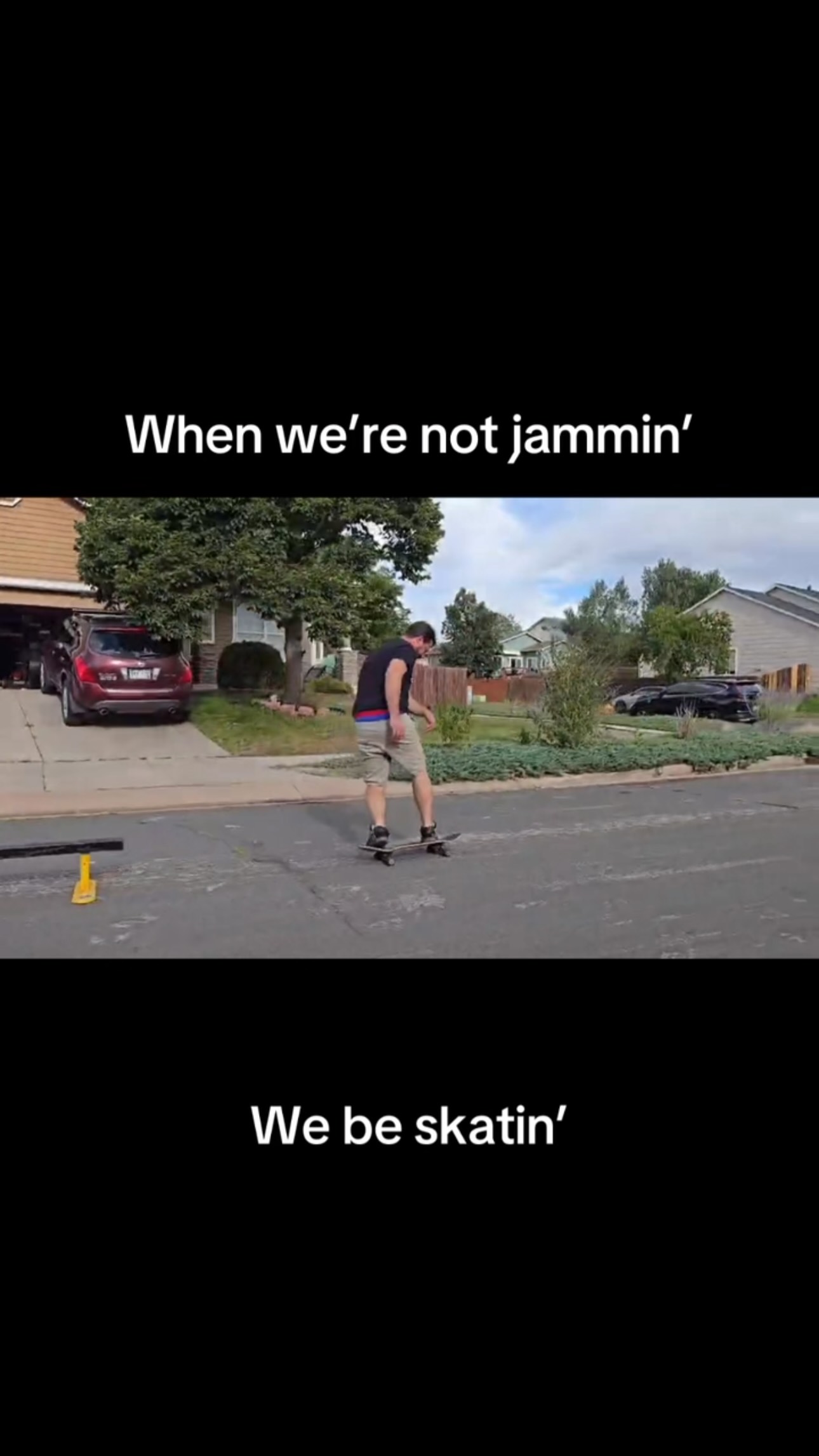 When we’re not jamming, we’re skating and making new friends. #band #skatepunkband #skateboarding #poppunk #fyp