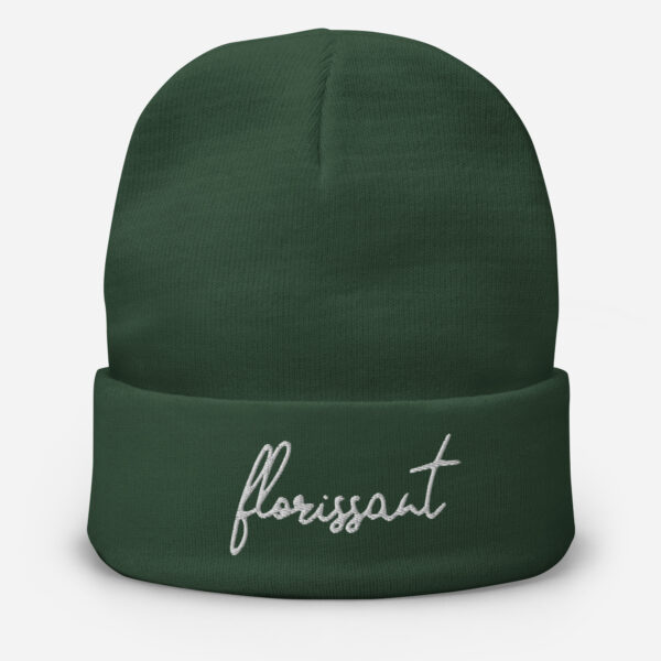 WordmarkEmbroidered Beanie - Image 4
