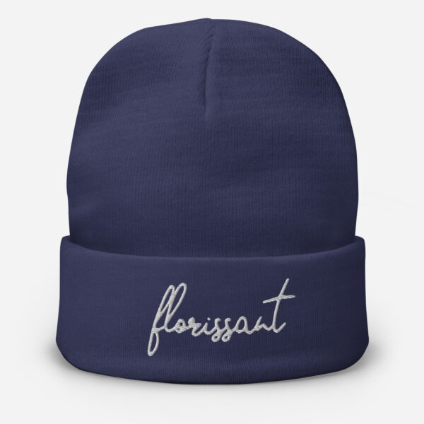 WordmarkEmbroidered Beanie - Image 3