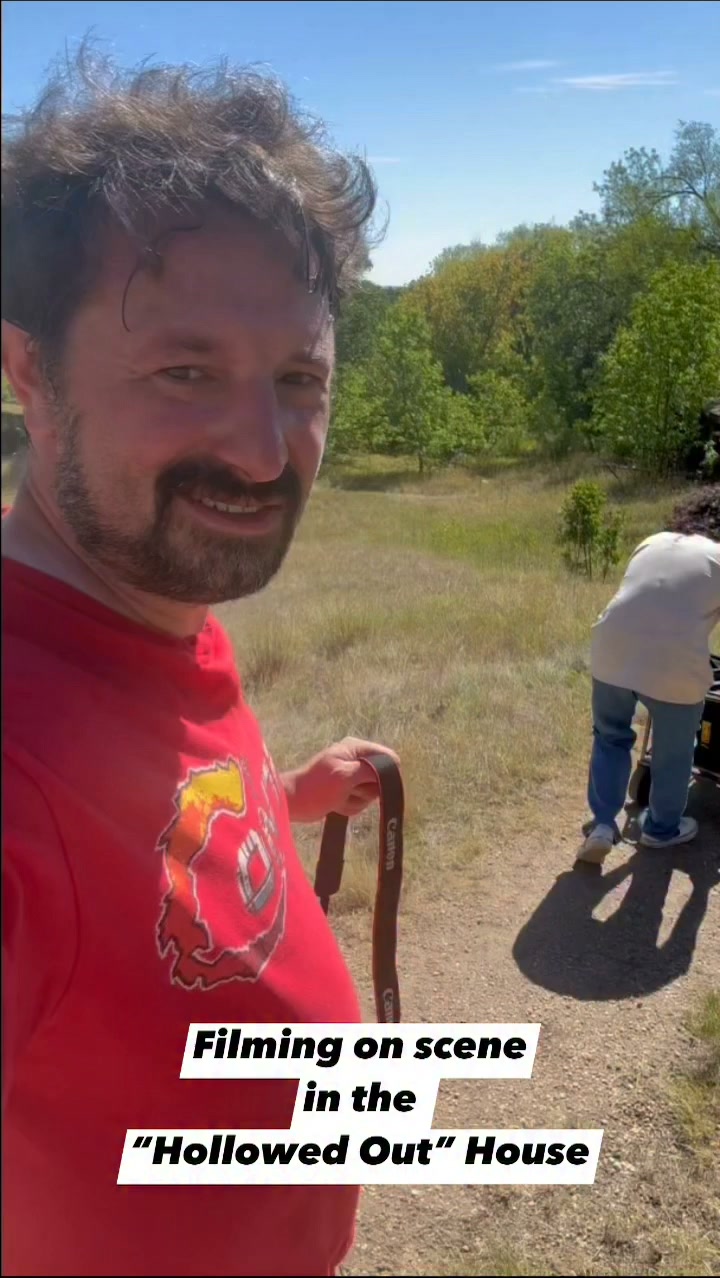 Filming on scene! Behind the scenes, can’t wait to show you!
