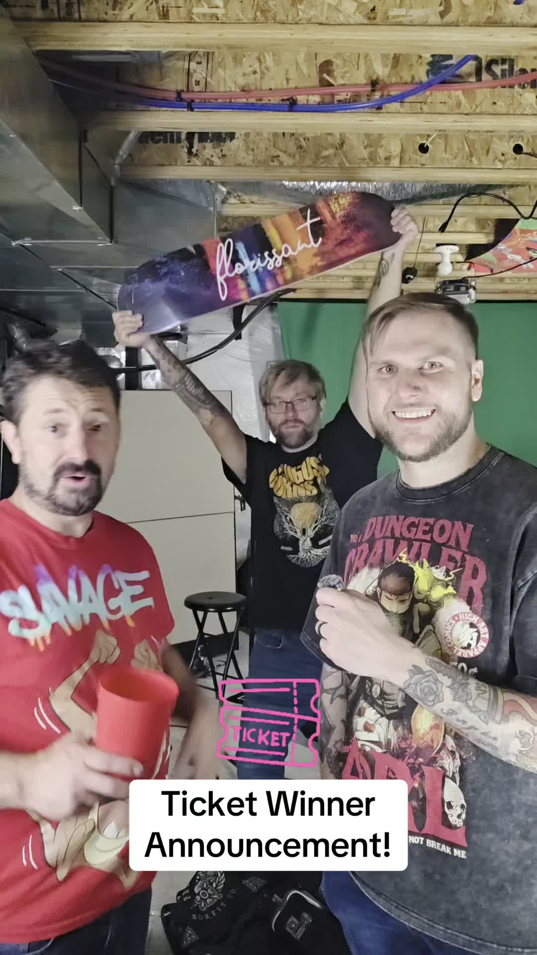 Excited to announce the winner of our FREE ticket giveaway!! Congratulations, if that’s not you, come get your tickets from us for an absolutely stacked lineup!! @traditiontheband @origamisummer @strungshort
